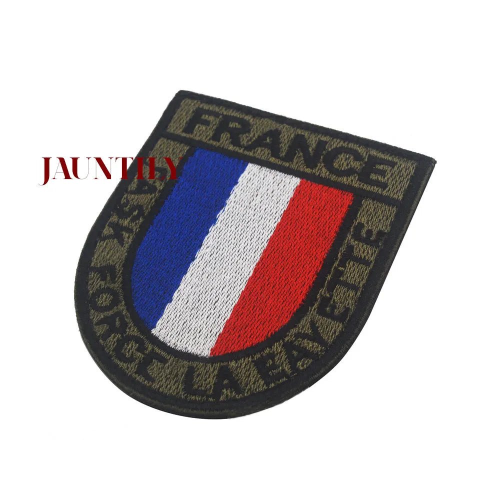 Patch drapeau français Sentinelle Alpha brodé - Sentinelle Alpha