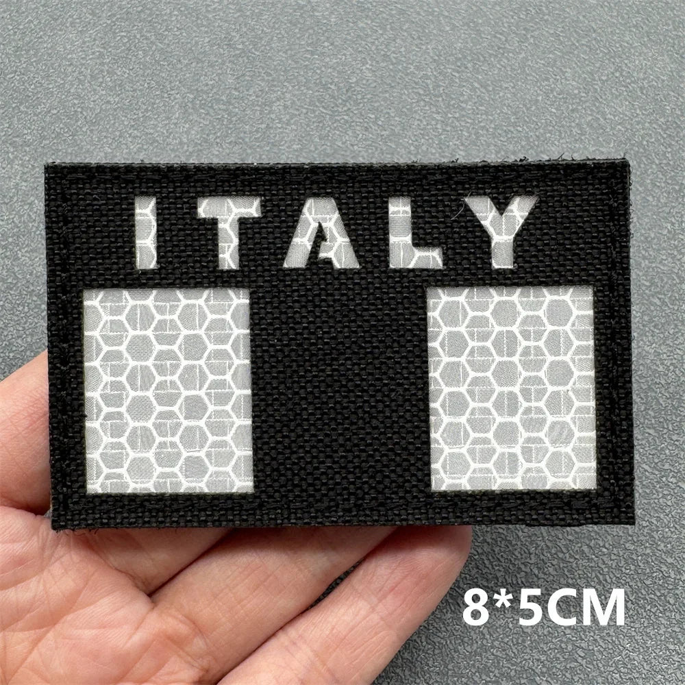 Patch militaire por accroche sur le sac à dos - Sentinelle Alpha