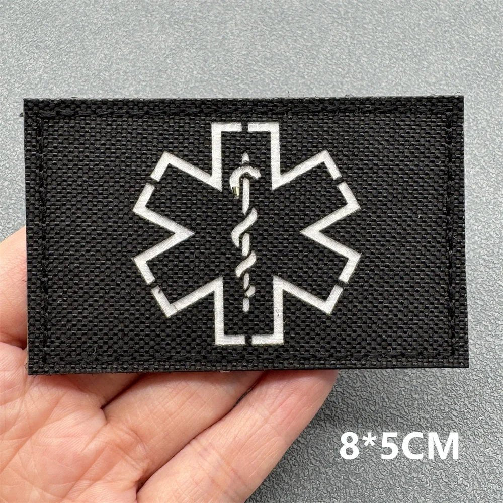 Patch militaire por accroche sur le sac à dos - Sentinelle Alpha