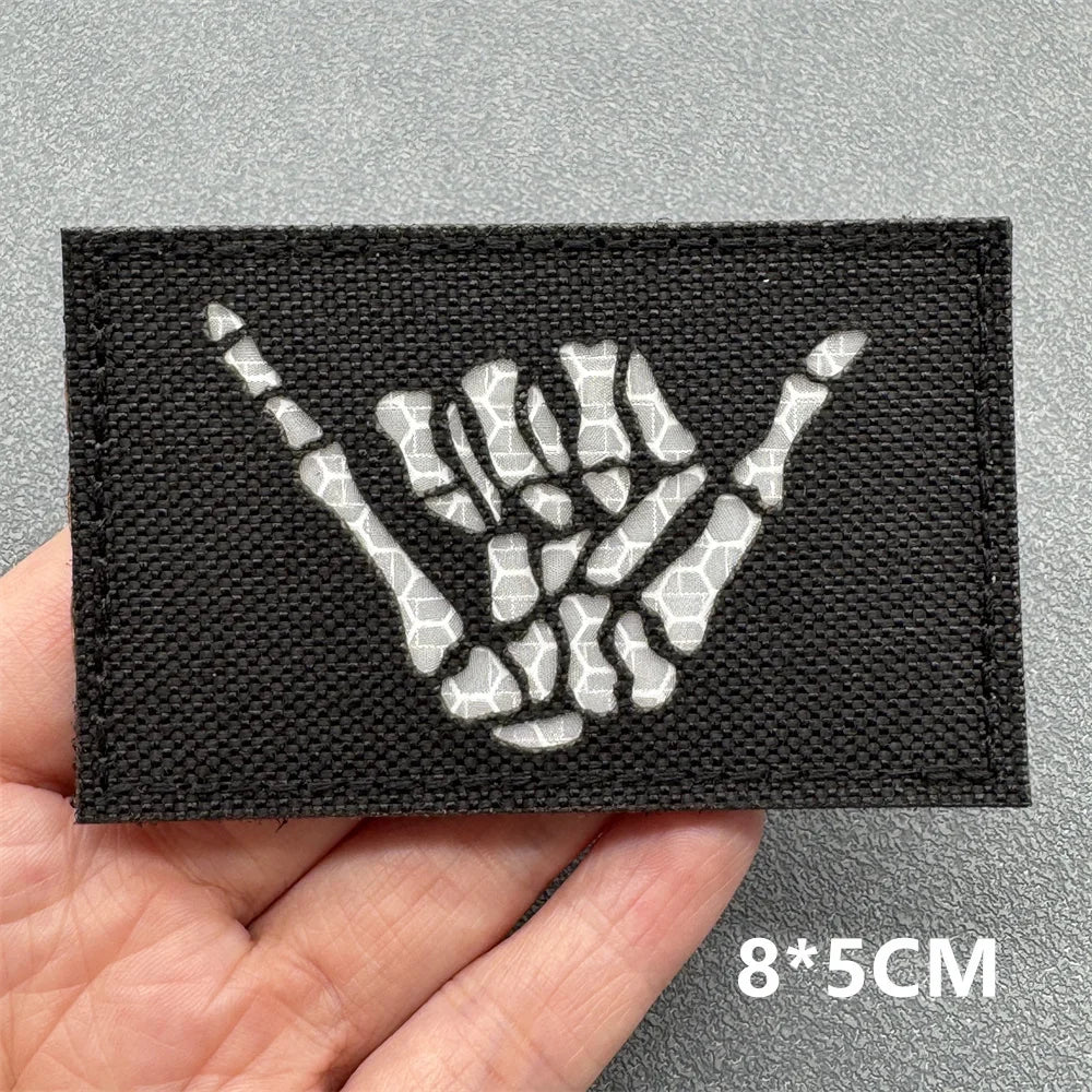 Patch militaire por accroche sur le sac à dos - Sentinelle Alpha