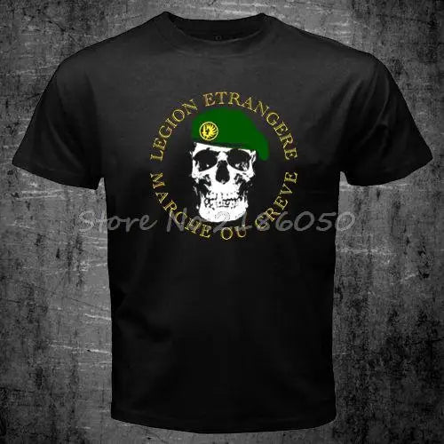 T-shirt Légion Étrangère pour Vêtement Militaire Homme
