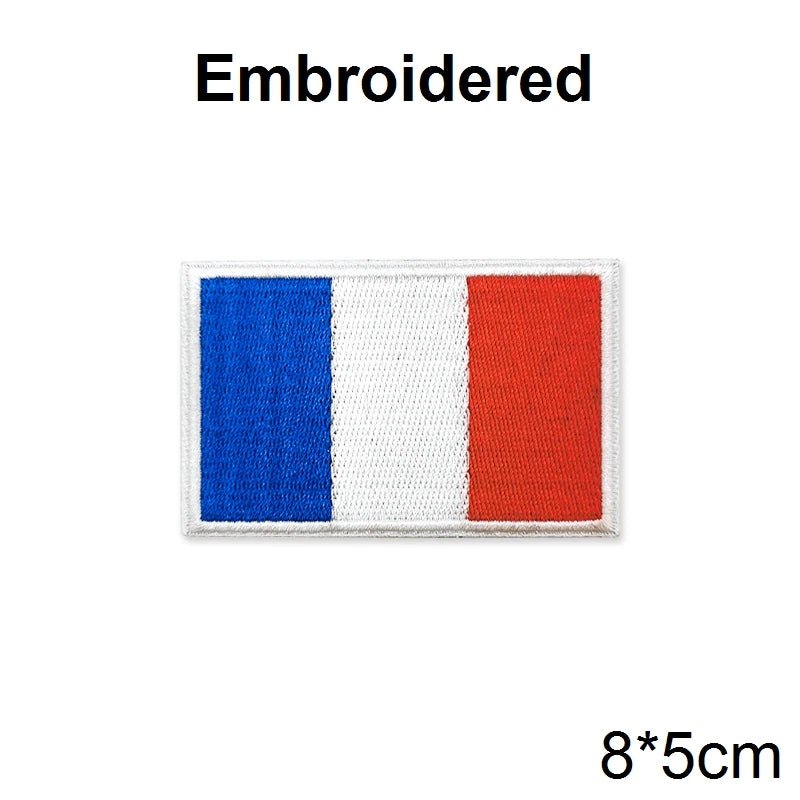 Drapeau du pays personnalisé sur sacs tactiques Sentinelle Alpha - Sentinelle Alpha