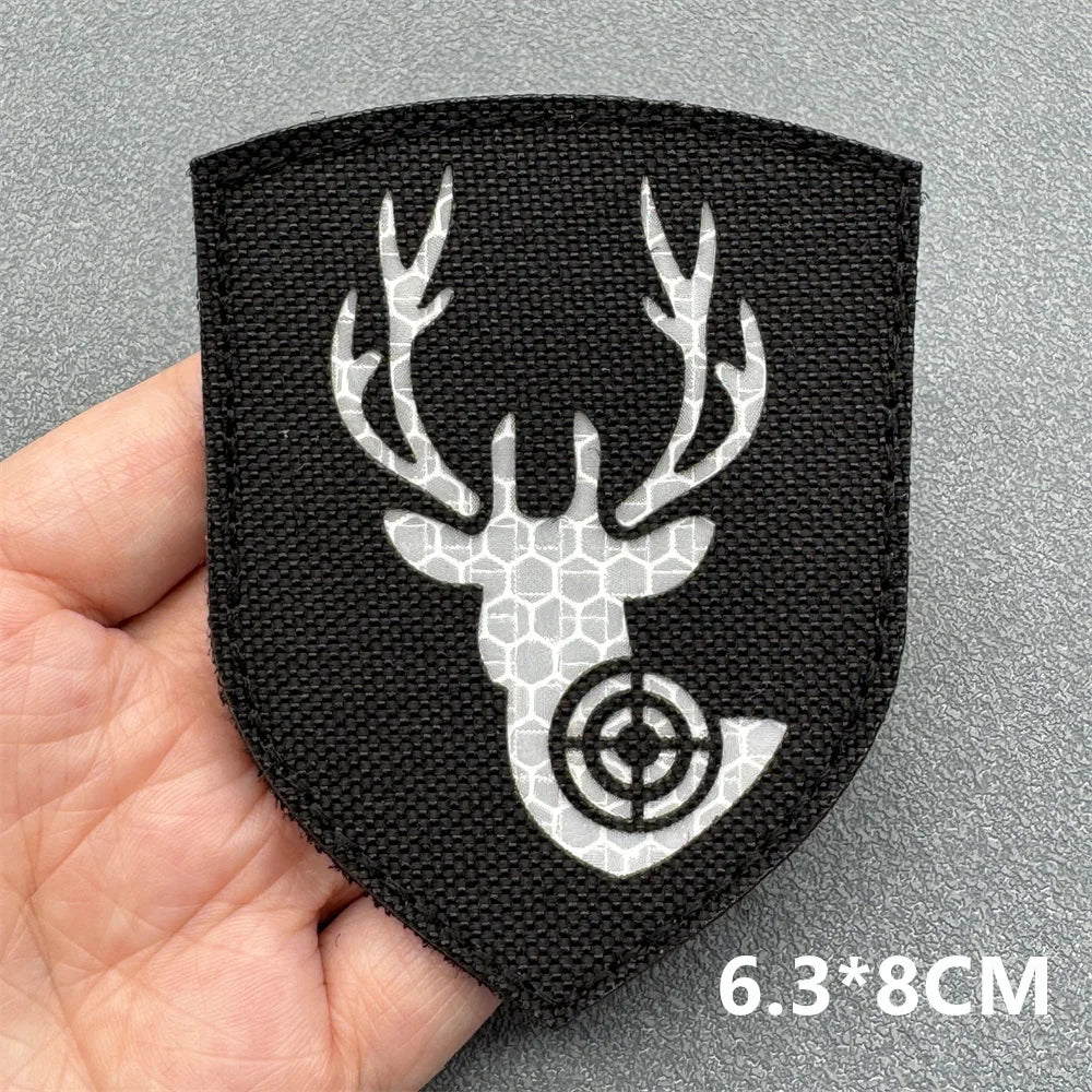 Patch militaire por accroche sur le sac à dos - Sentinelle Alpha