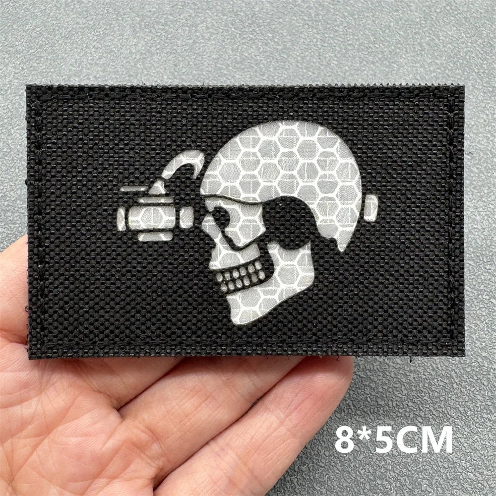 Patch militaire por accroche sur le sac à dos - Sentinelle Alpha