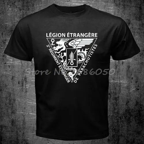 T-shirt Légion Étrangère pour Vêtement Militaire Homme