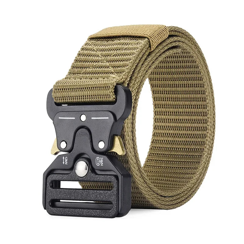 Ceinture en nylon robuste de Sentinelle Alpha, accessoire opérationnel ceinture avec boucle ajustable