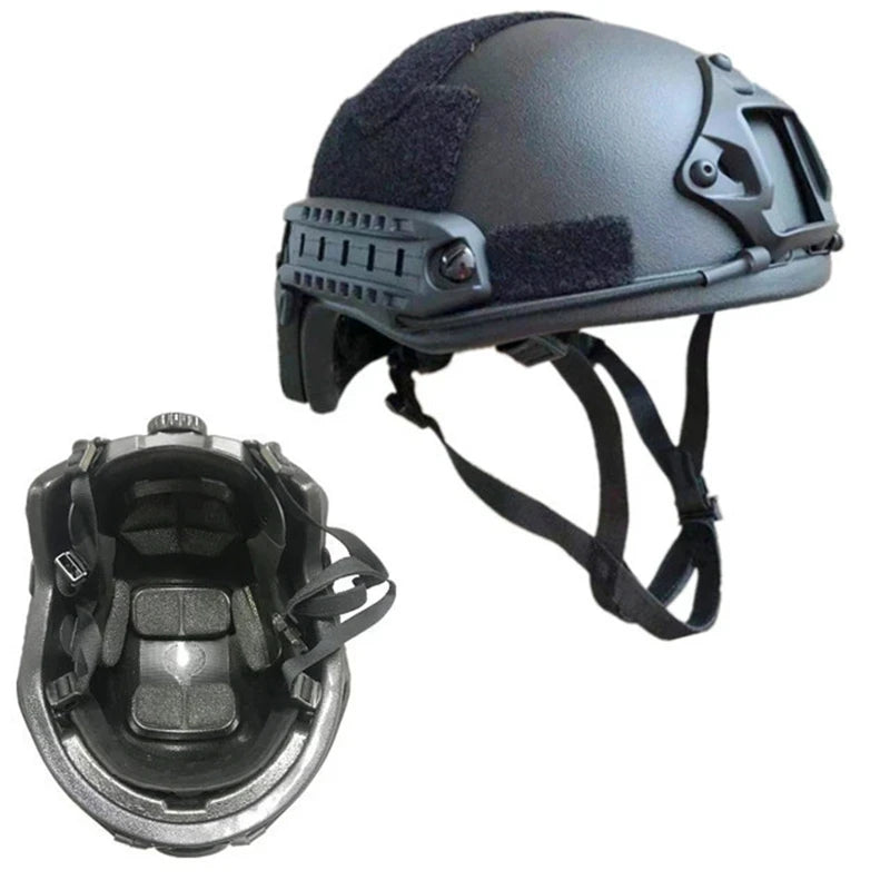 Casque balistique IIIA de Sentinelle Alpha avec intérieur rembourré pour un ajustement sécurisé