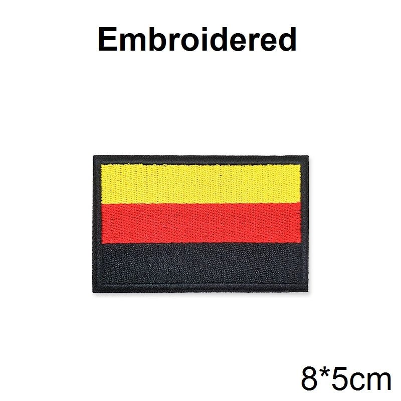 Drapeau du pays personnalisé sur sacs tactiques Sentinelle Alpha - Sentinelle Alpha