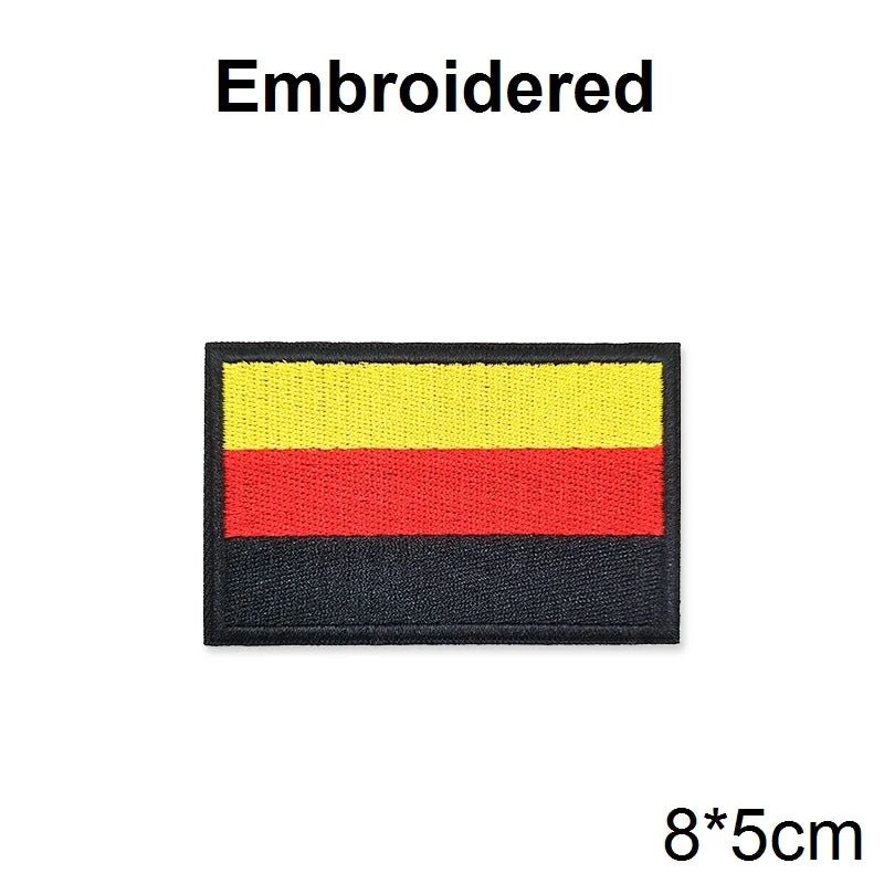 Drapeau du pays personnalisé sur sacs tactiques Sentinelle Alpha - Sentinelle Alpha