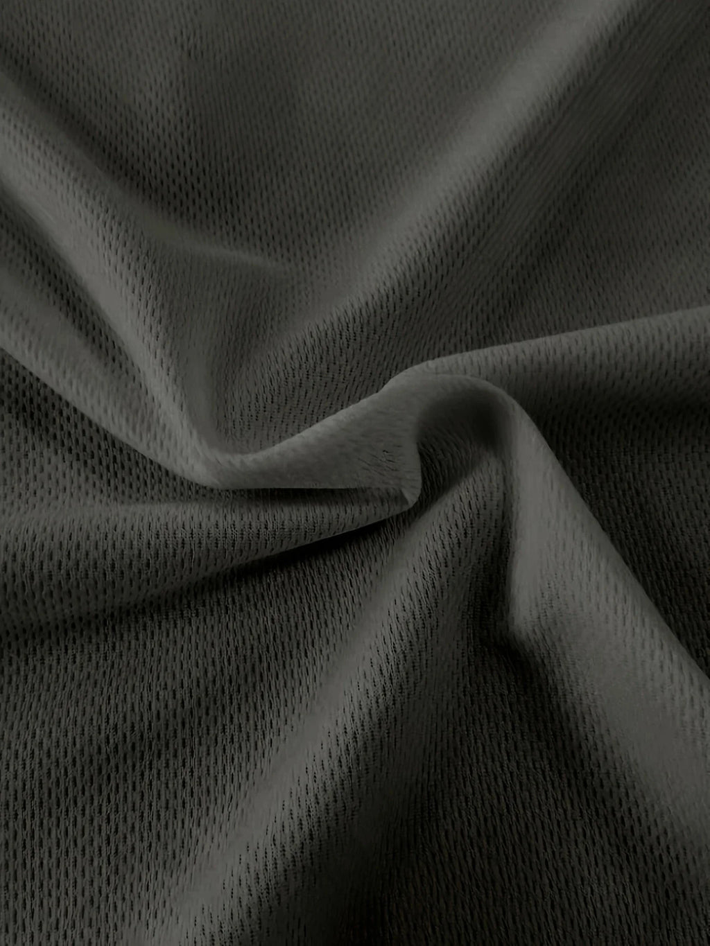 Tissu gris en maille pour ensemble deux pièces homme été confortable et respirant