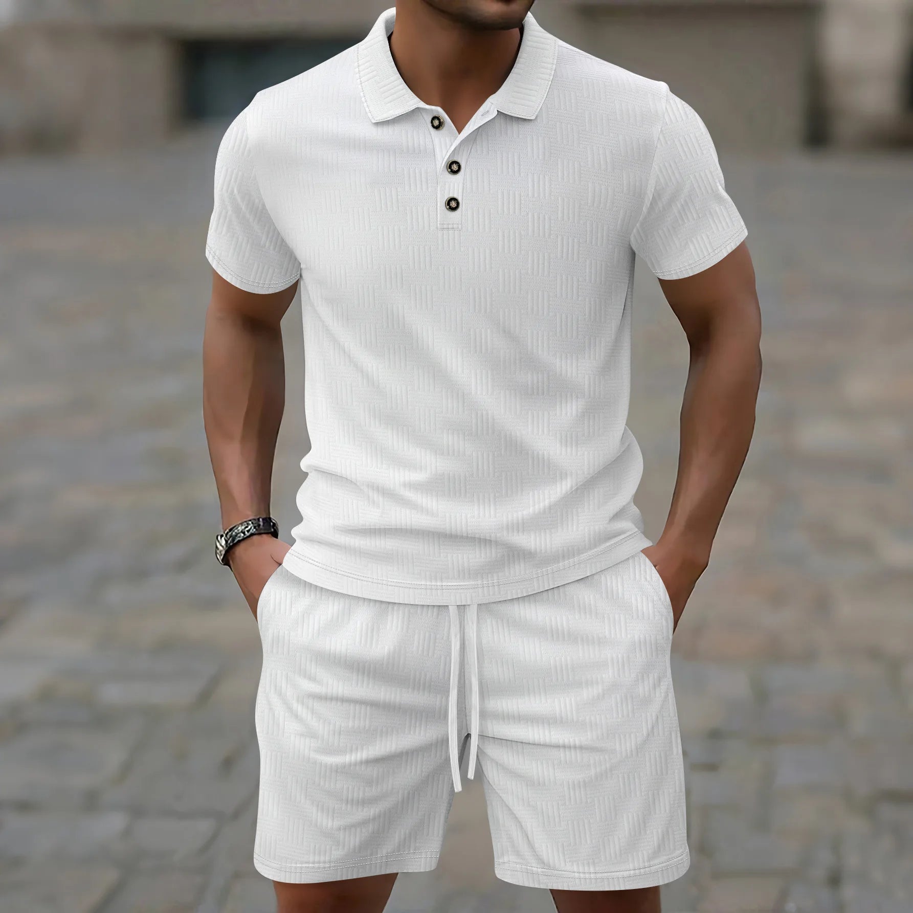 Sentinelle Alpha ensemble polo et short homme léger - Sentinelle Alpha