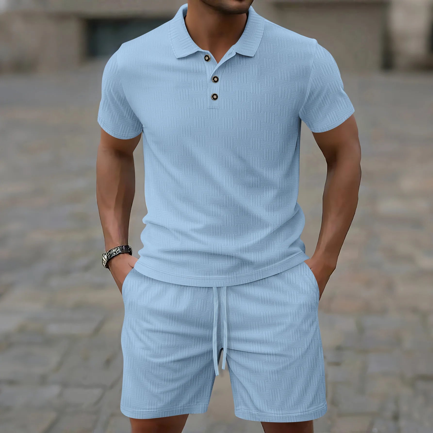 Sentinelle Alpha ensemble polo et short homme léger - Sentinelle Alpha