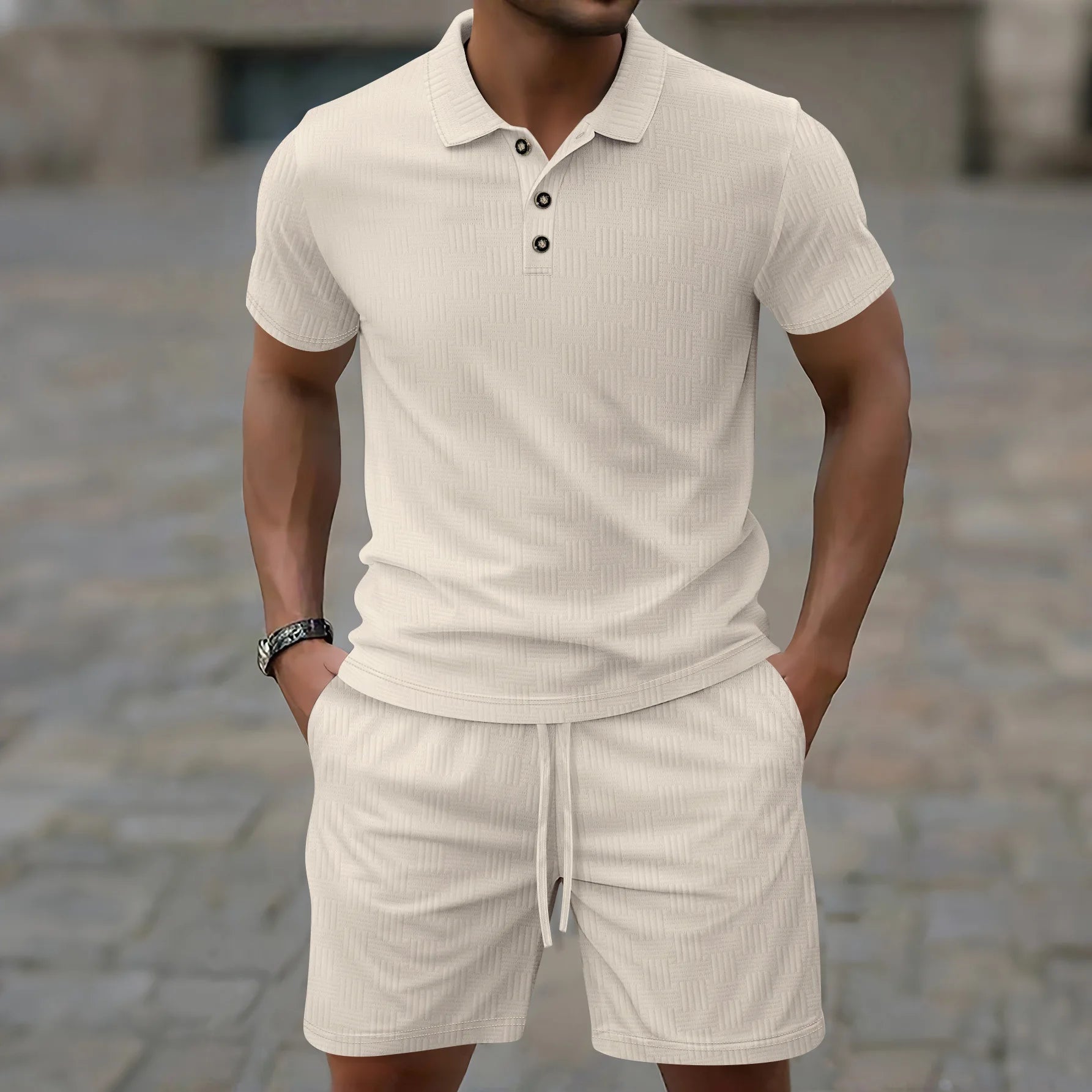 Sentinelle Alpha ensemble polo et short homme léger - Sentinelle Alpha