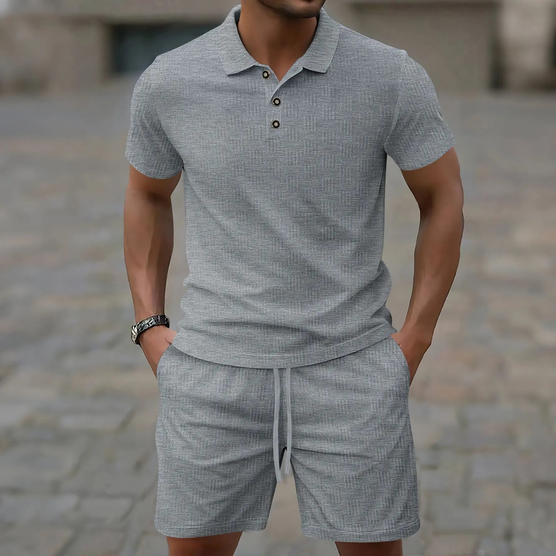 Sentinelle Alpha ensemble polo et short homme léger - Sentinelle Alpha
