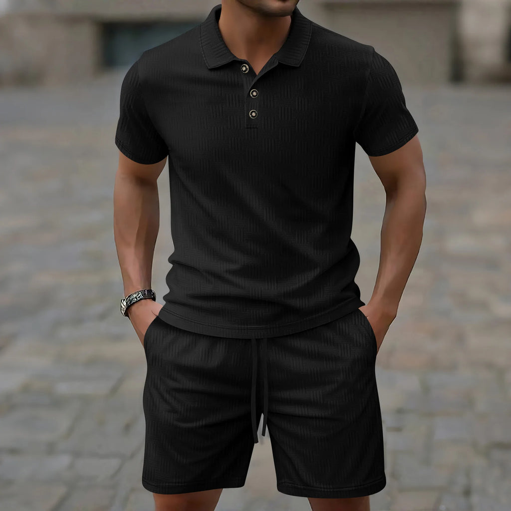 Sentinelle Alpha ensemble polo et short homme léger - Sentinelle Alpha
