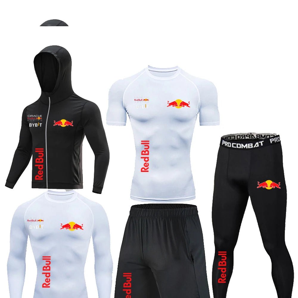 Ensemble sport RedBull Sentinelle Alpha noir et rouge - Sentinelle Alpha
