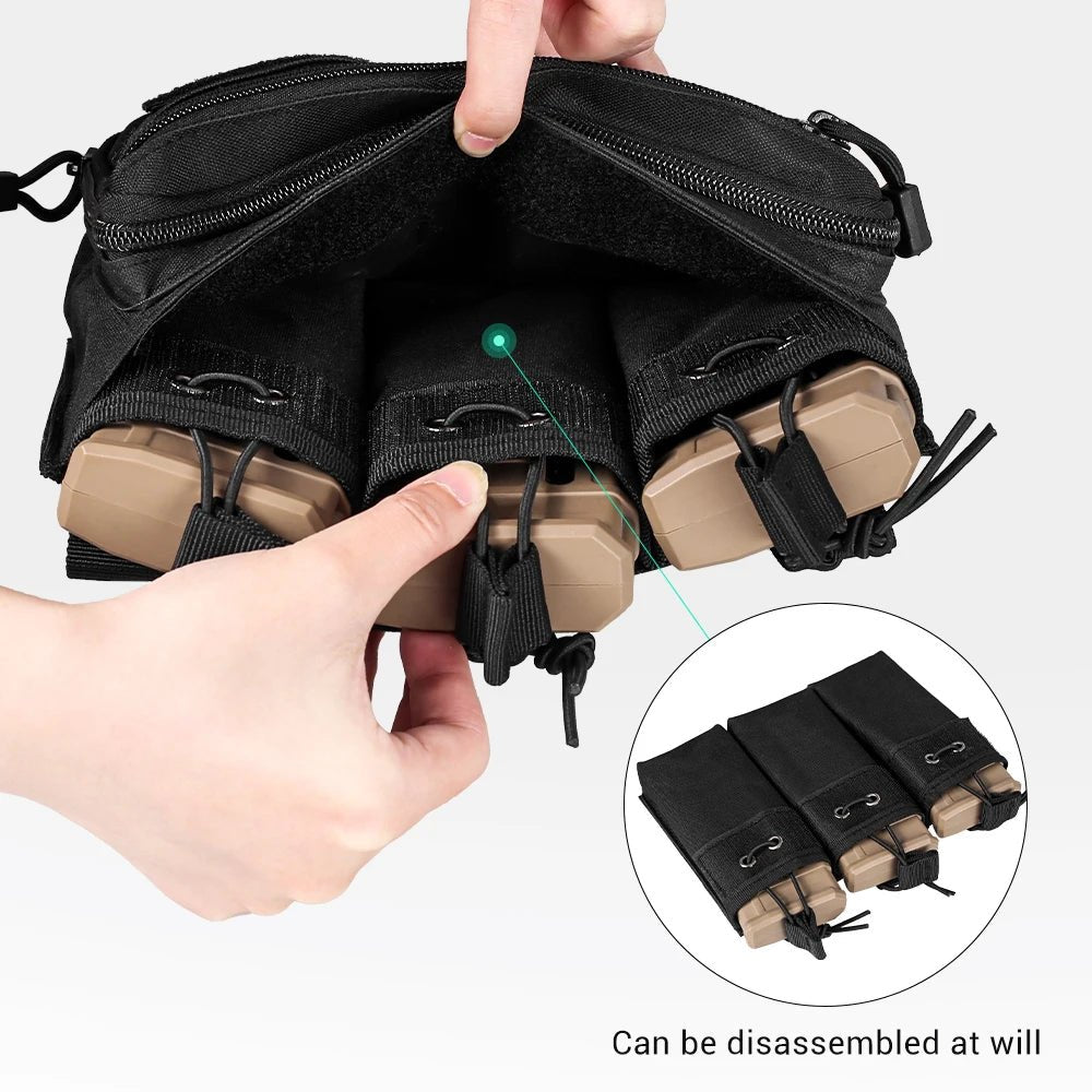 Sentinelle Alpha Étui Chargeur Fusil Tactical Noir - Sentinelle Alpha