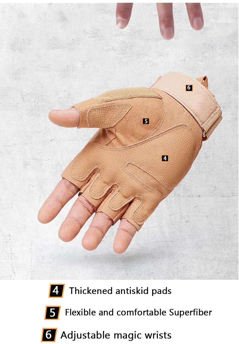 Gants Combat Urbain Sentinelle Alpha - Tactiques et Résistants - Sentinelle Alpha