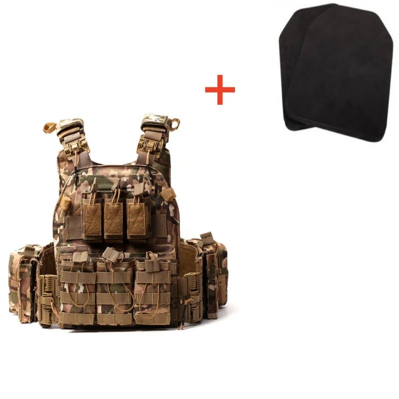 Gilet Tactique Militaire Camouflage Sentinelle Alpha - Sentinelle Alpha