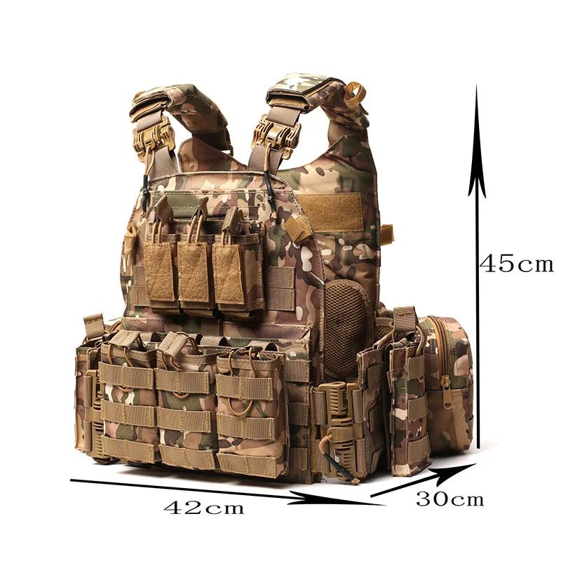 Gilet Tactique Militaire Camouflage Sentinelle Alpha - Sentinelle Alpha