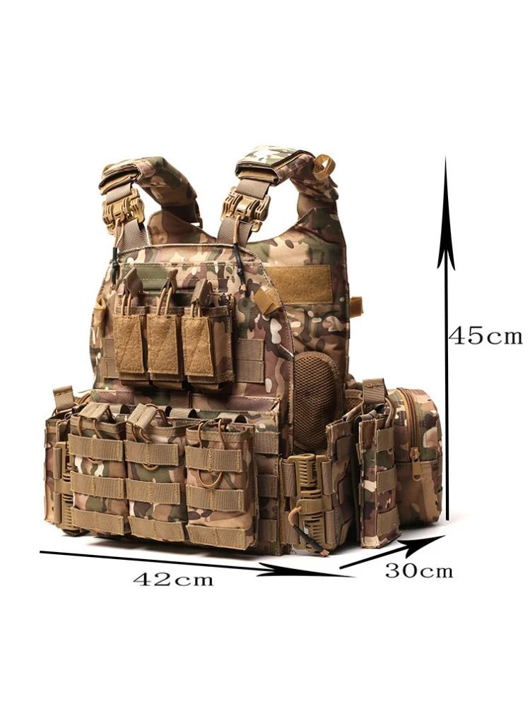 Gilet Tactique Militaire Camouflage Sentinelle Alpha - Sentinelle Alpha