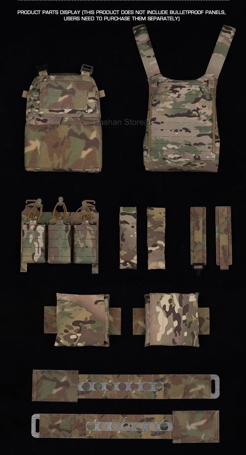 Gilets de Combat Tactiques Sentinelle Alpha Camouflage - Sentinelle Alpha