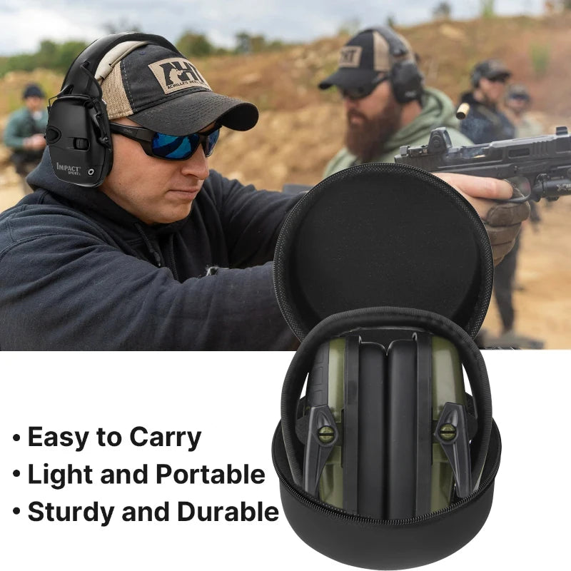 Casque anti-bruit tactique Sentinelle Alpha avec design léger et portable pour les tireurs professionnels