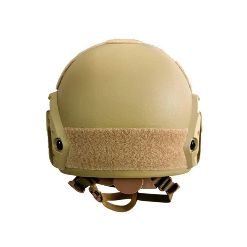 Casque anti-impact haute sécurité en couleur sable avec système de réglage à l'arrière