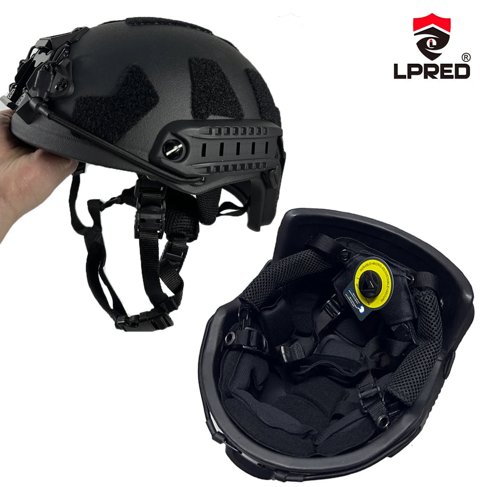 Casque anti-impact haute sécurité Sentinelle Alpha avec intérieur rembourré pour confort et protection