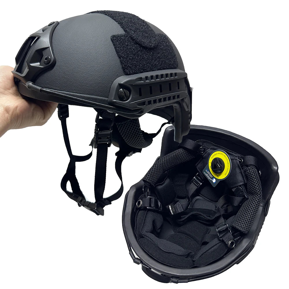 Casque anti-impact haute sécurité de Sentinelle Alpha avec intérieur rembourré pour un confort optimal