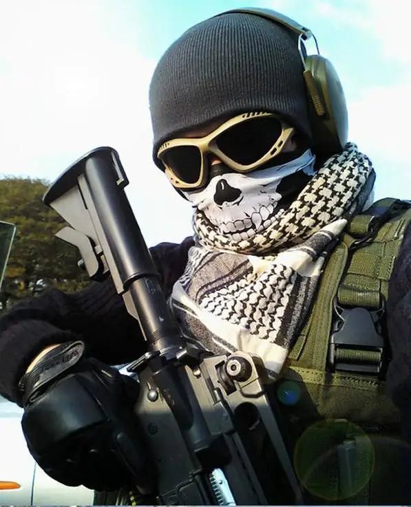 Masque Crâne Tactique - Accessoire Militaire Sentinelle Alpha - Sentinelle Alpha