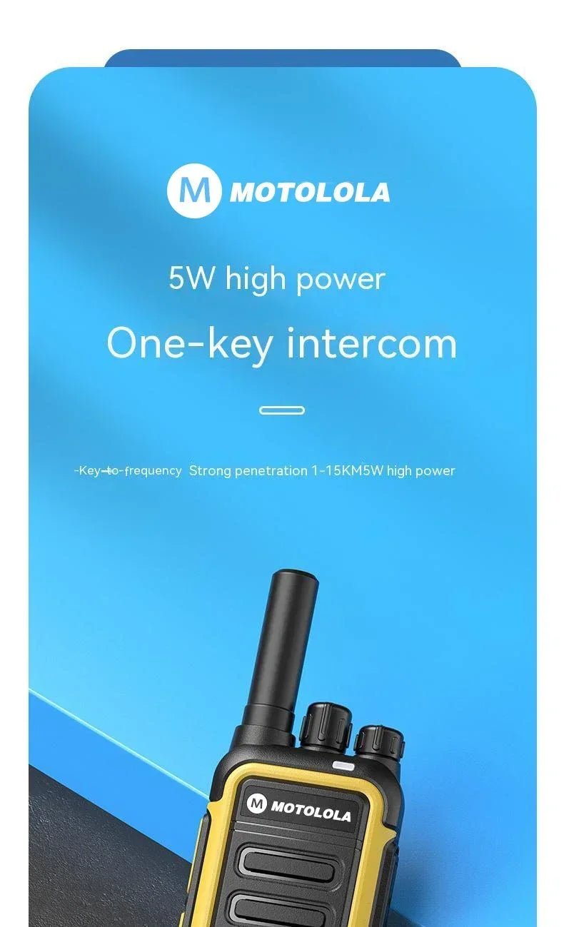 Talkie - Walkie Motorola Mini - Équipement Tactique - Sentinelle Alpha