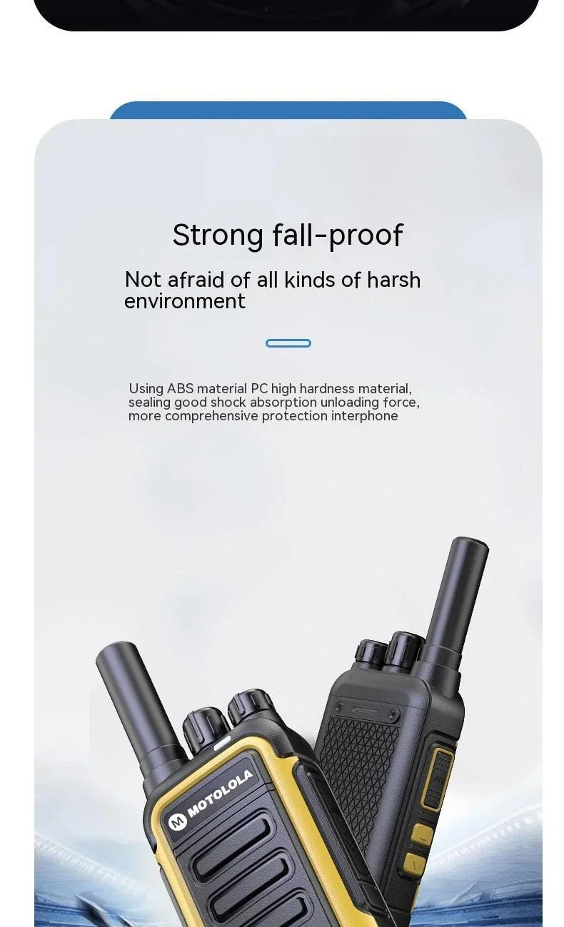 Talkie - Walkie Motorola Mini - Équipement Tactique - Sentinelle Alpha