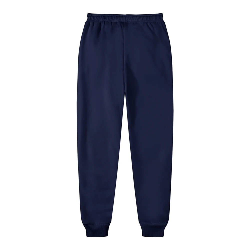 Pantalon de gym homme bleu marine de Sentinelle Alpha avec taille élastique et coupe confortable