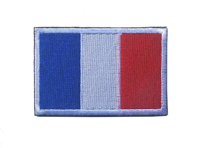 Patch drapeau français Sentinelle Alpha brodé - Sentinelle Alpha