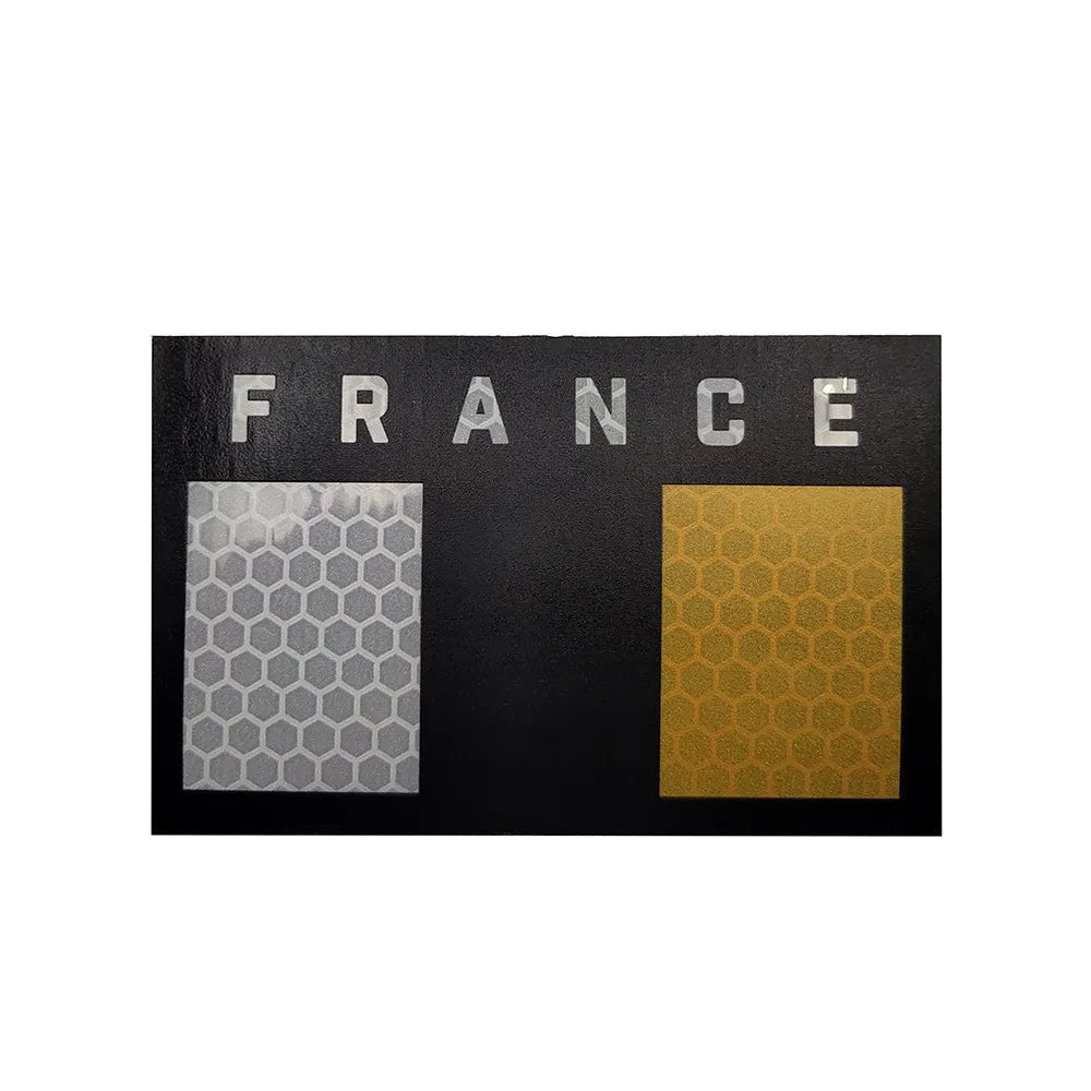 Patch drapeau français Sentinelle Alpha brodé - Sentinelle Alpha