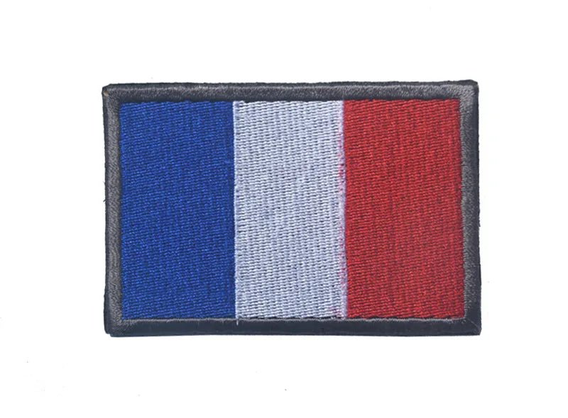 Patch drapeau français Sentinelle Alpha brodé - Sentinelle Alpha