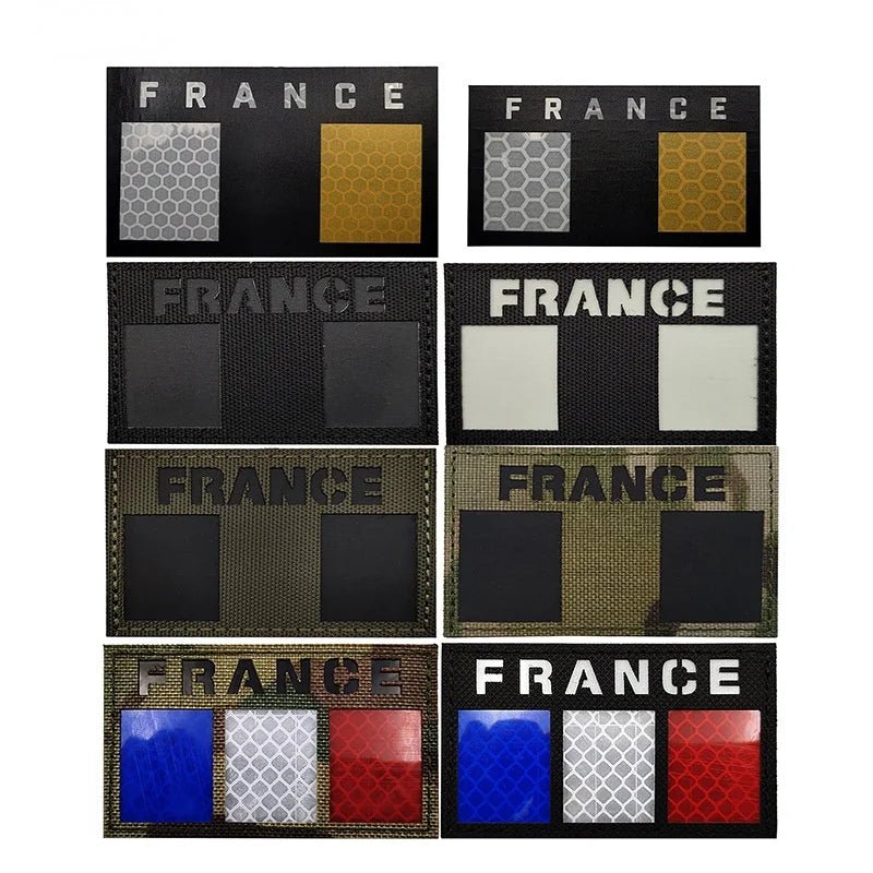 Patch drapeau français Sentinelle Alpha brodé - Sentinelle Alpha