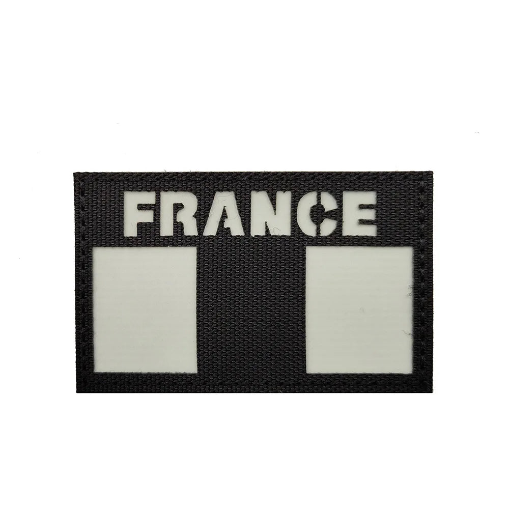 Patch drapeau français Sentinelle Alpha brodé - Sentinelle Alpha