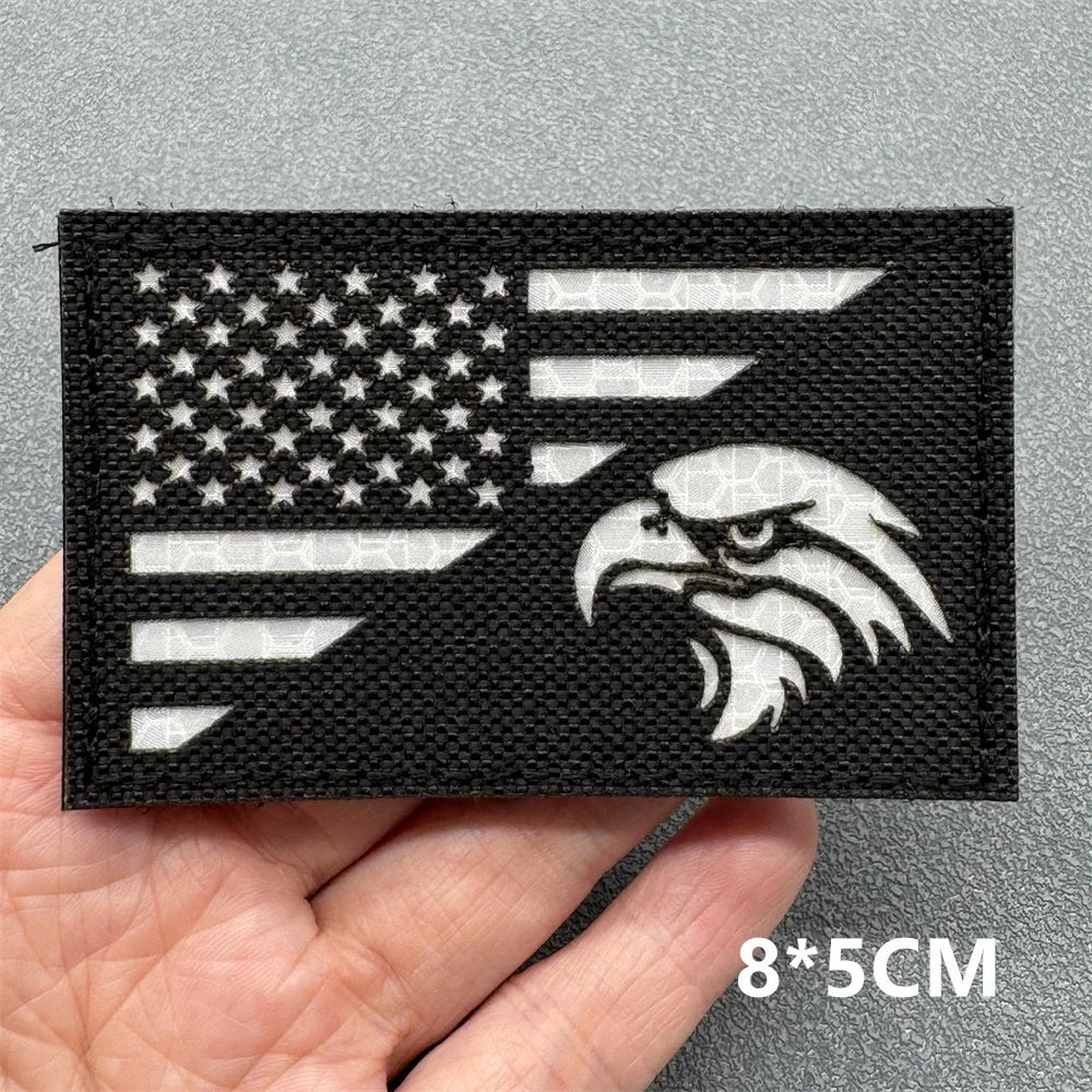 Patch militaire por accroche sur le sac à dos - Sentinelle Alpha