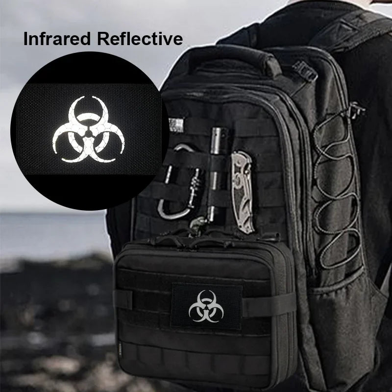 Patch militaire por accroche sur le sac à dos - Sentinelle Alpha