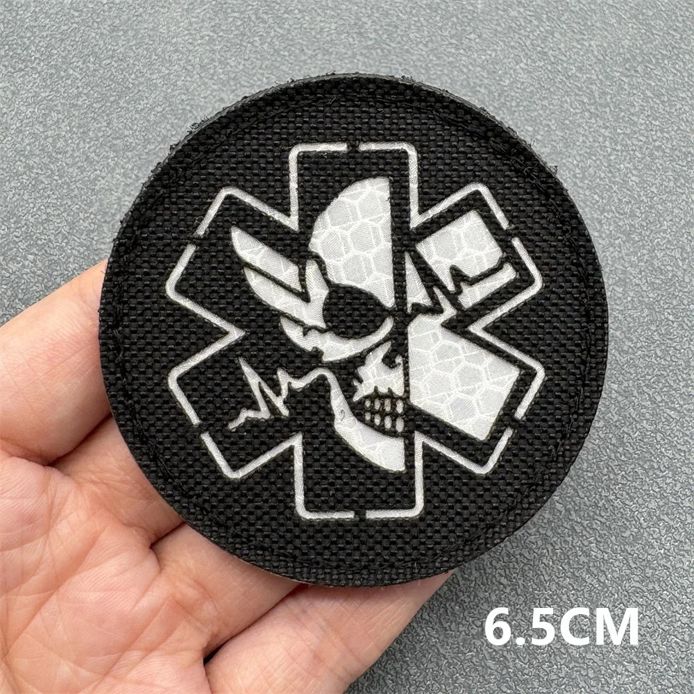 Patch militaire por accroche sur le sac à dos - Sentinelle Alpha