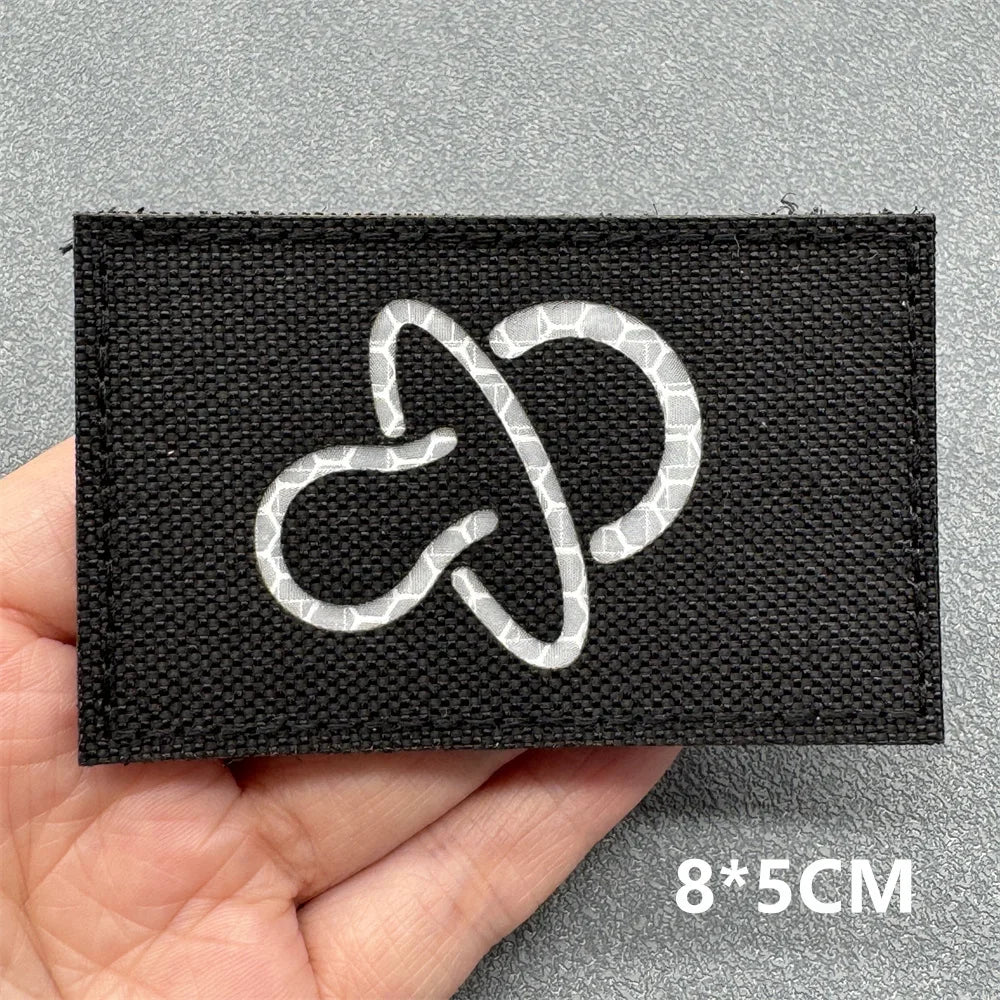 Patch militaire por accroche sur le sac à dos - Sentinelle Alpha