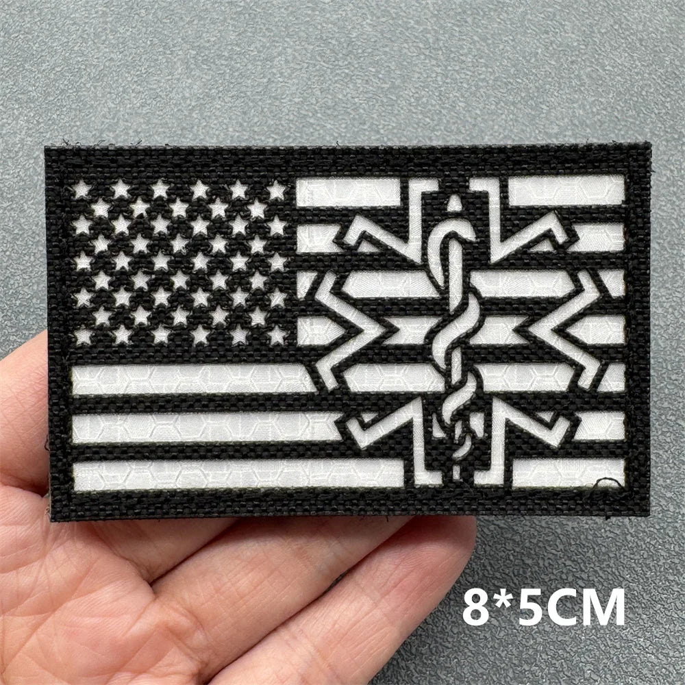 Patch militaire por accroche sur le sac à dos - Sentinelle Alpha