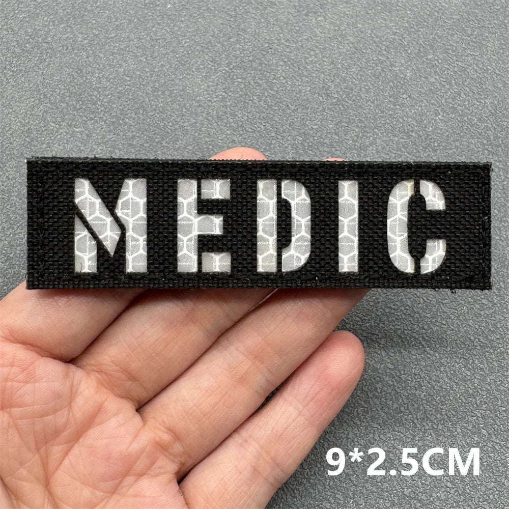 Patch militaire por accroche sur le sac à dos - Sentinelle Alpha