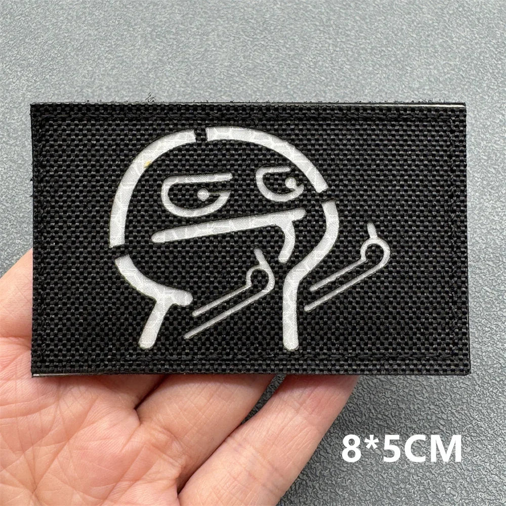 Patch militaire por accroche sur le sac à dos - Sentinelle Alpha