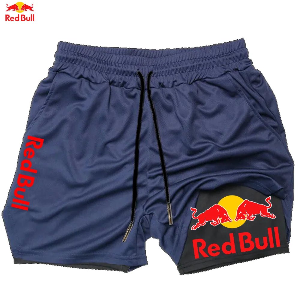 Short Red Bull sport pour entraînement et loisirs - Sentinelle Alpha