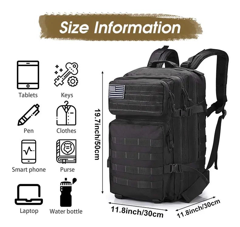 Sac à dos tactique multifonction Sentinelle Alpha - Sentinelle Alpha