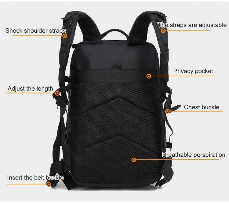 Sac à dos tactique multifonction Sentinelle Alpha - Sentinelle Alpha