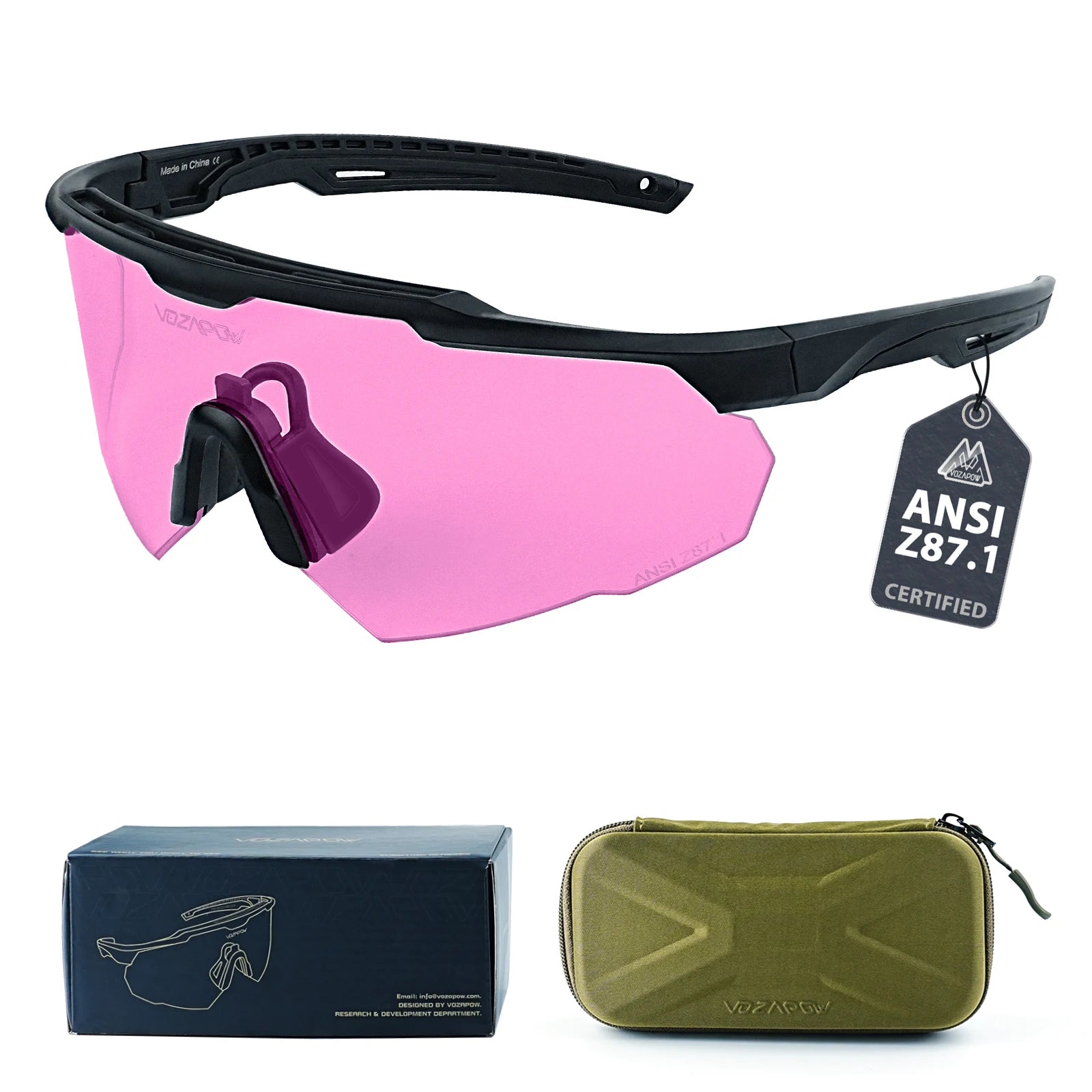 Lunettes de tir tactiques Sentinelle Alpha pour confort optimal - Sentinelle Alpha